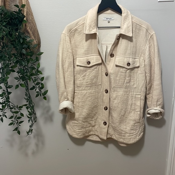 Madewell Waffleback Branner Shirt Jacket - Picture 5 of 8